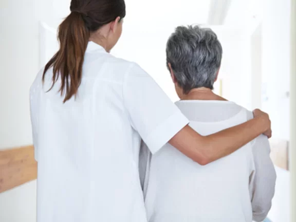 Doctor with an elderly patient